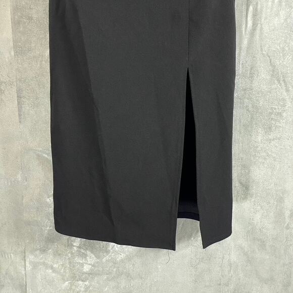 SPEECHLESS Juniors' Black Square-Neck Pullover Bodycon Knee-Length Dress SZ S - Picture 8 of 12